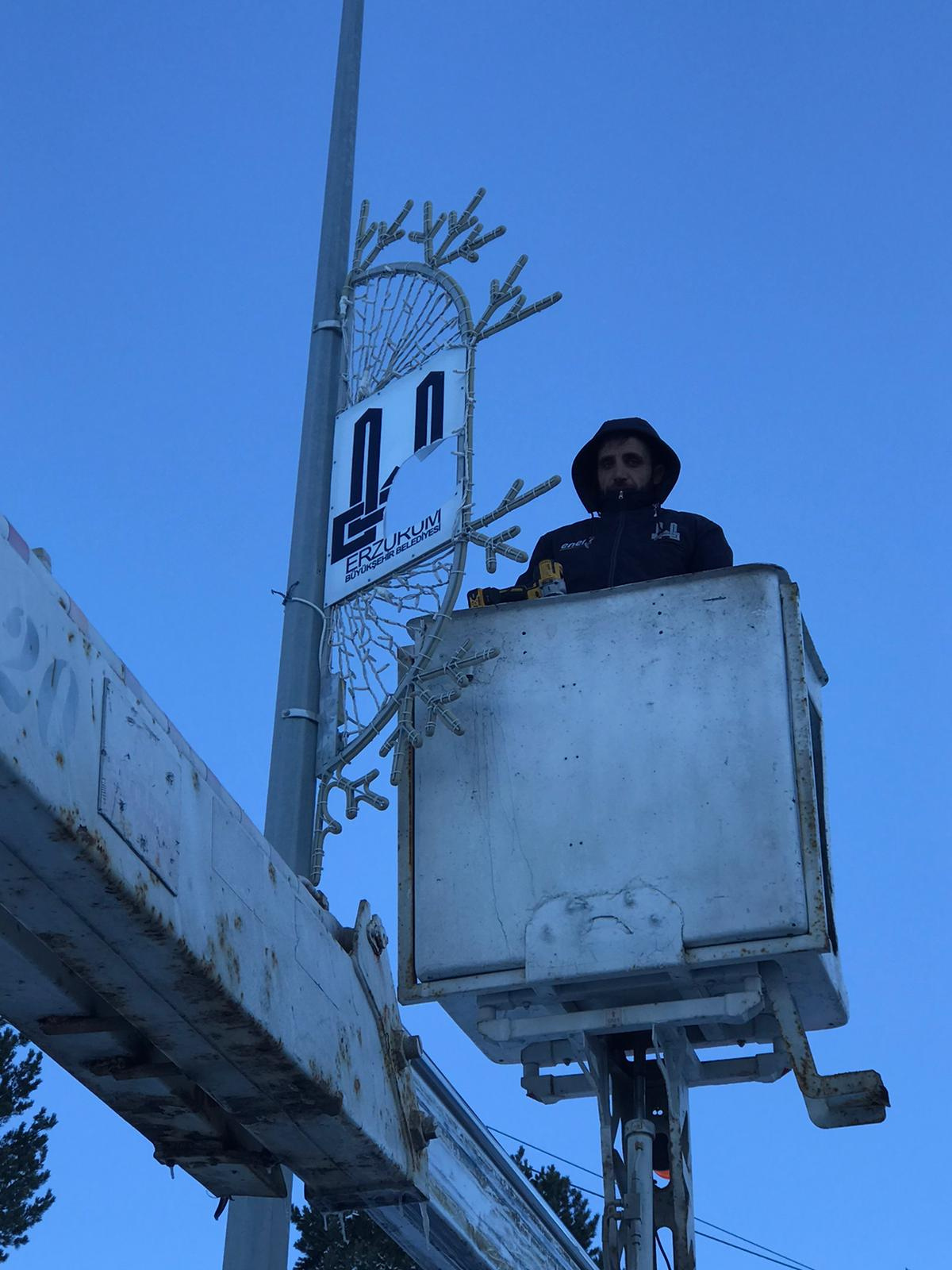 Erzurum İli ve İlçelerinde Çevre Aydınlatma