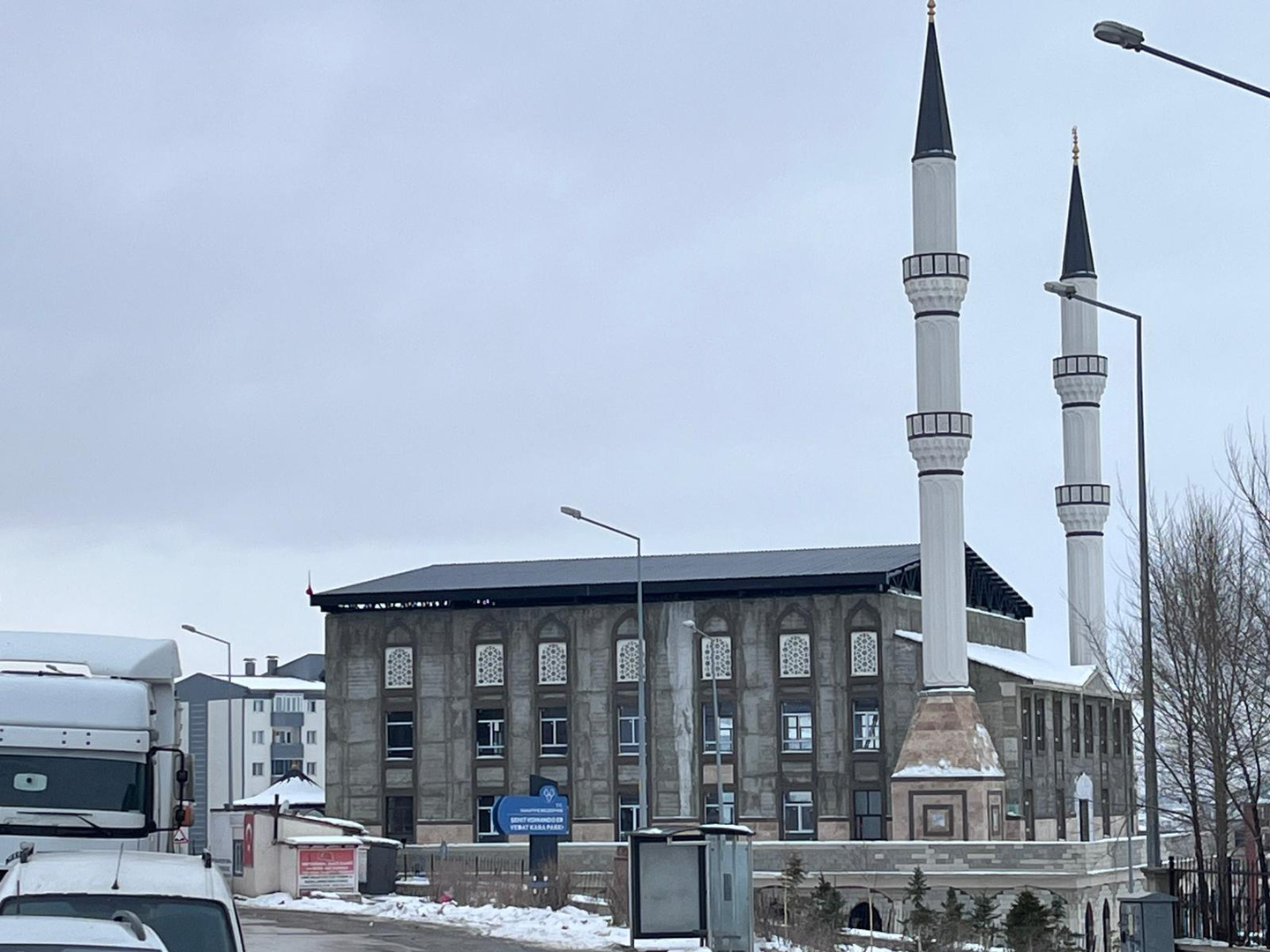 Ertuğrul Gazi Camii Çelik Çatı Yapımı