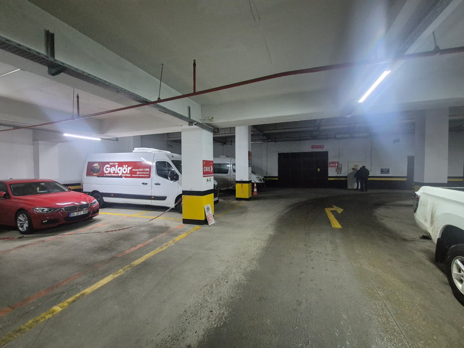 Numune Kapalı Otopark Elektrikli Araç Şarj İstasyonu